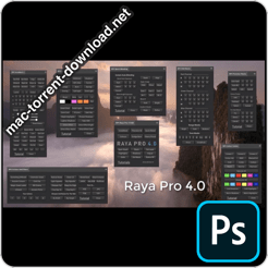 raya pro 2 windows and mac for photoshop